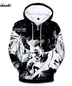 Xxxtentacion singer rapper hoodies men / women cotton shirt 3D printing Fans
