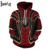 Men Women hooded sweatshirts causal Marvel 3D printing style tracksuits couple