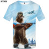 Mark Russia T-shirt Warbear gun Military Clothing Tops Men's Shirt T 3d