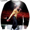 funny t shirts stylish men / women superstar Michael Jackson Sweatshirts